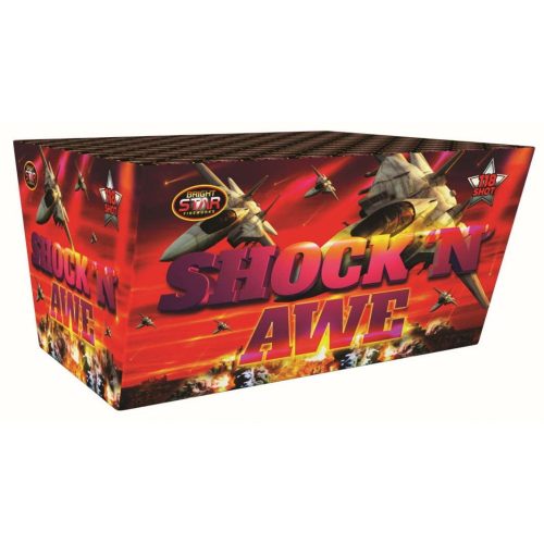 FD190 2415 - Shock 'N Awe 118-Shot Fan Barrage