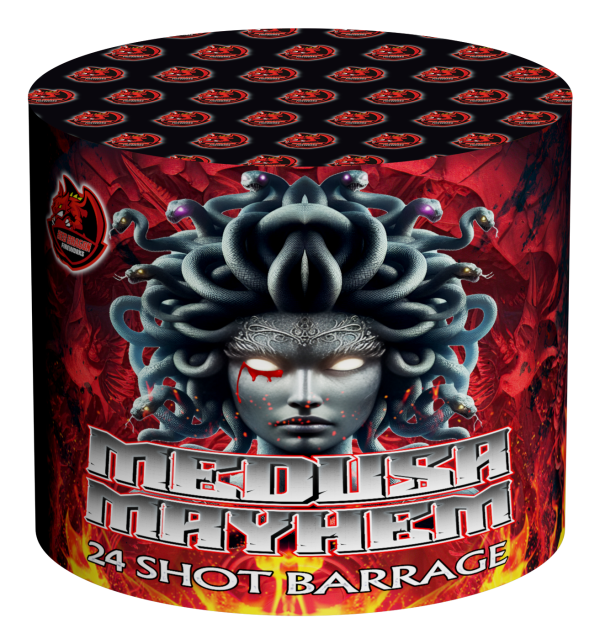 Medusa Mayhem 24 Shot Barrage (1.3G)