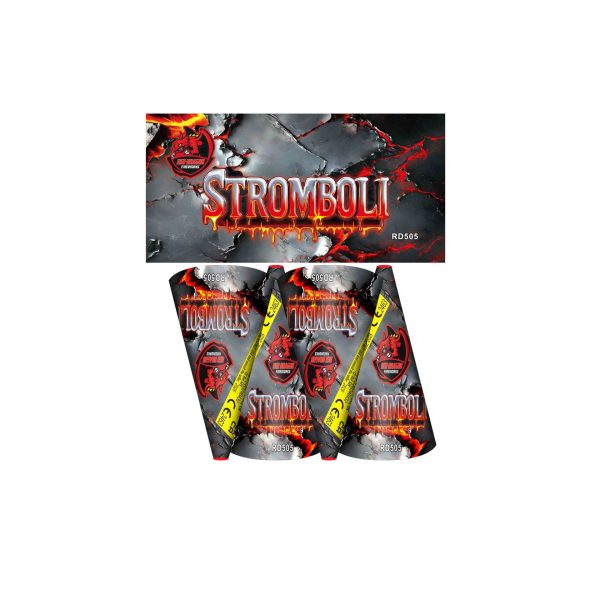 Stromboli Volcanoe 4pce