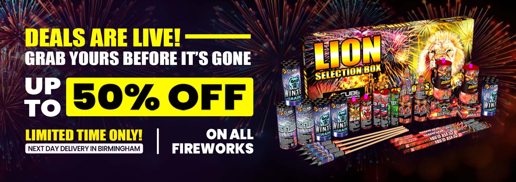 Fireworks Deals are Live in UK